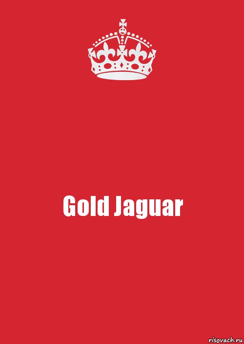 Gold Jaguar, Комикс Keep Calm 3