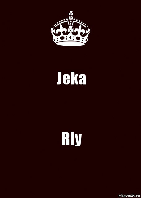 Jeka Riy, Комикс keep calm