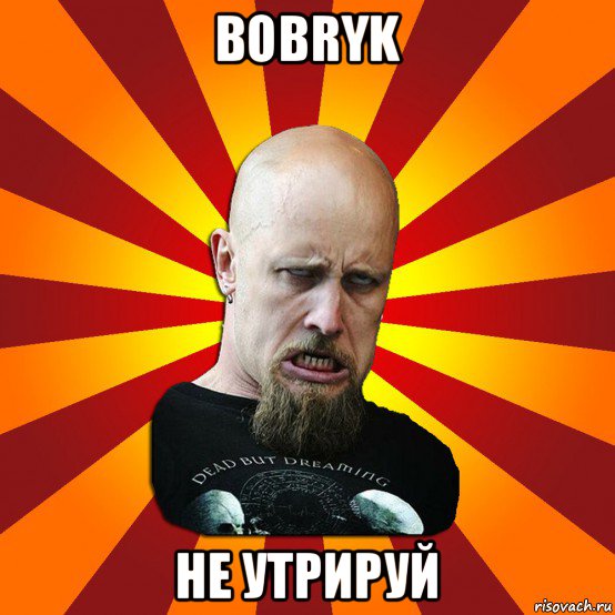 bobryk не утрируй, Мем Мое лицо когда