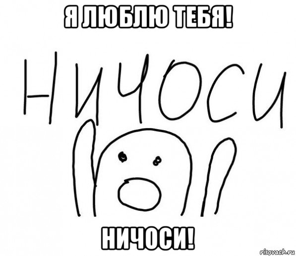 я люблю тебя! ничоси!, Мем  Ничоси