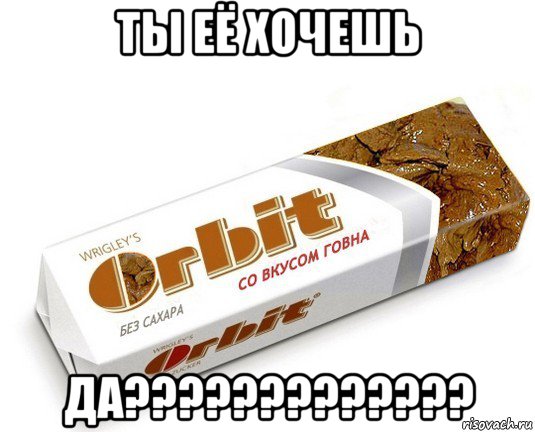 ты её хочешь да?????????????, Мем орбит