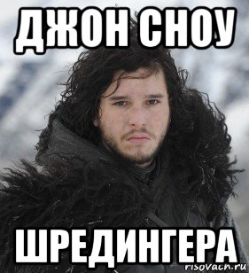 джон сноу шредингера