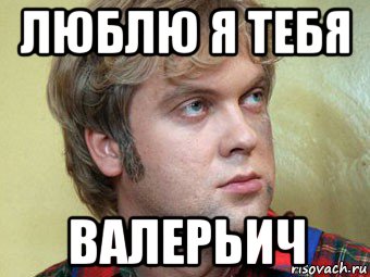 люблю я тебя валерьич