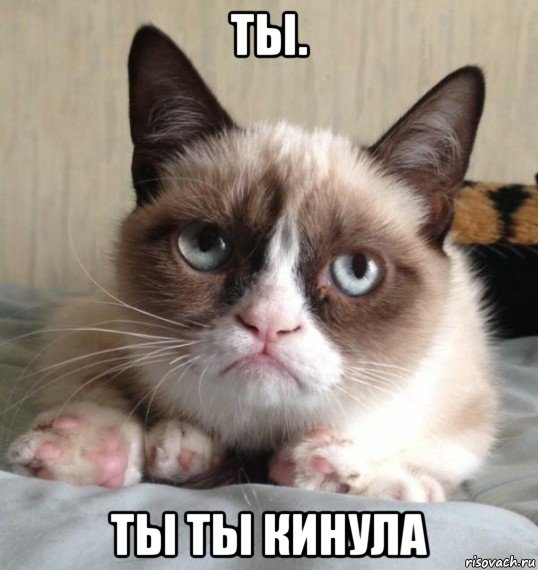 ты. ты ты кинула