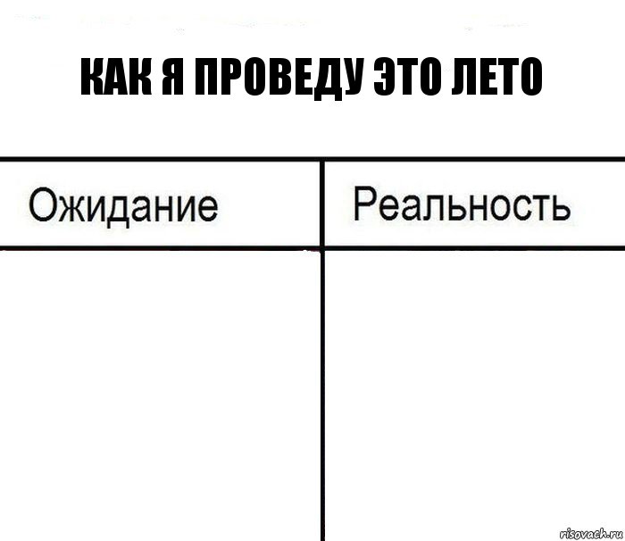 как я проведу это лето  