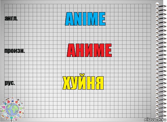 Anime Аниме ХУйня, Комикс  Перевод с английского