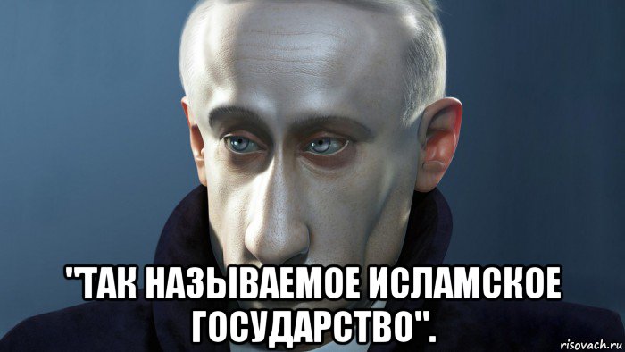  "так называемое исламское государство".