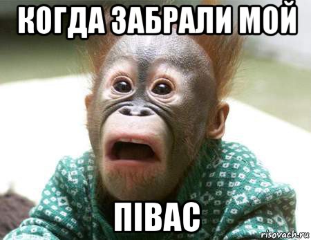 когда забрали мой півас