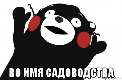  во имя садоводства