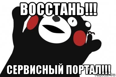 восстань!!! сервисный портал!!!