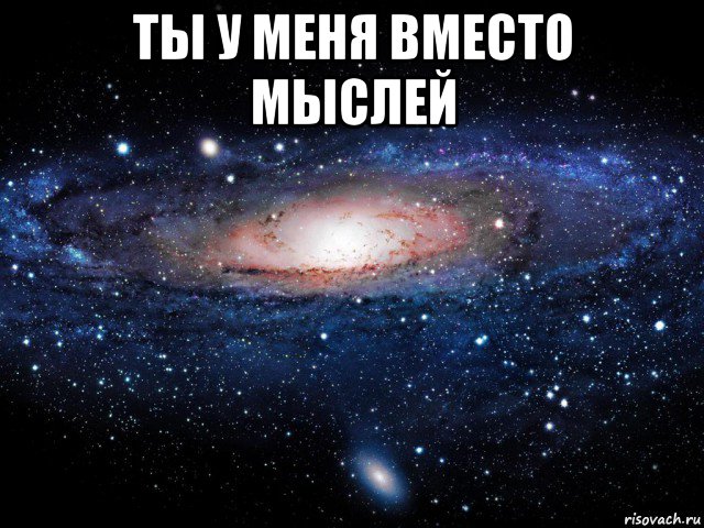 ты у меня вместо мыслей , Мем Вселенная