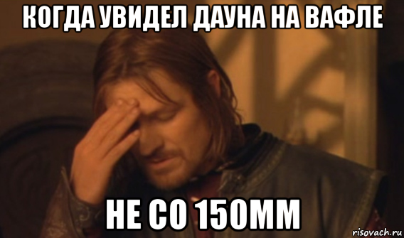 когда увидел дауна на вафле не со 150мм, Мем Закрывает лицо