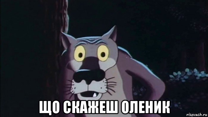  що скажеш оленик
