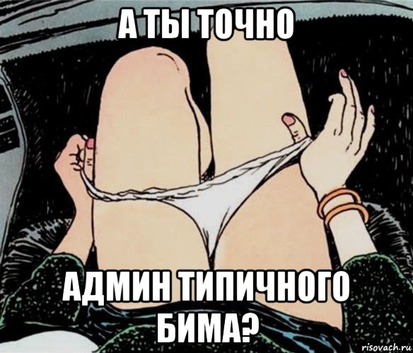 а ты точно админ типичного бима?, Мем А ты точно