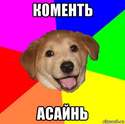 коменть асайнь, Мем Advice Dog