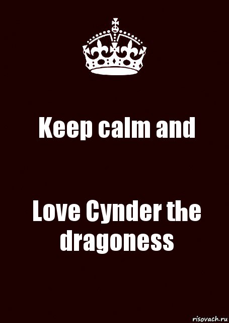 Keep calm and Love Cynder the dragoness, Комикс keep calm