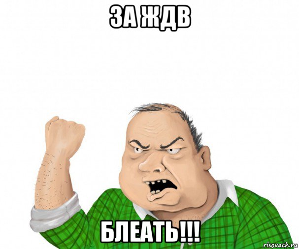 за ждв блеать!!!, Мем мужик