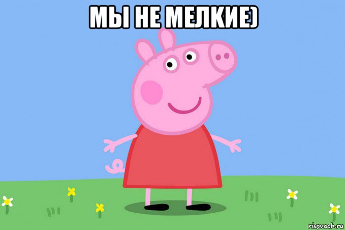 мы не мелkие) , Мем Пеппа