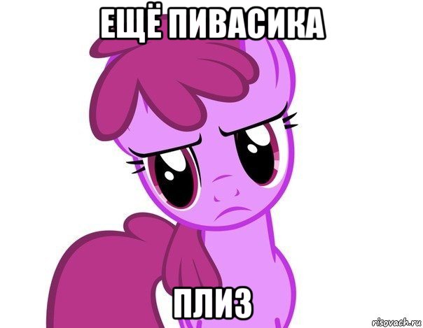 ещё пивасика плиз, Мем пони