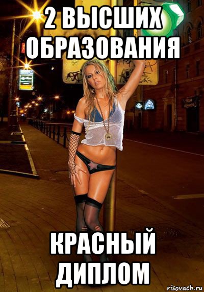 2 высших образования красный диплом