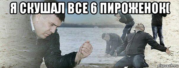я скушал все 6 пироженок( 