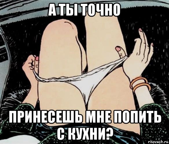 а ты точно принесешь мне попить с кухни?, Мем А ты точно