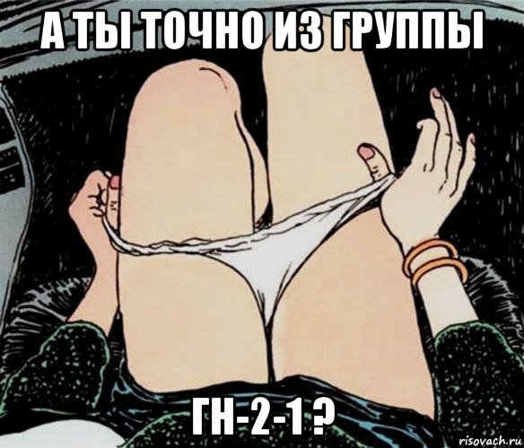 а ты точно из группы гн-2-1 ?, Мем А ты точно