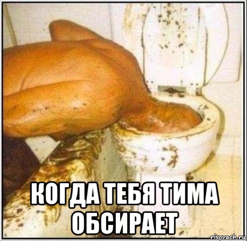  когда тебя тима обсирает, Мем Дайвер