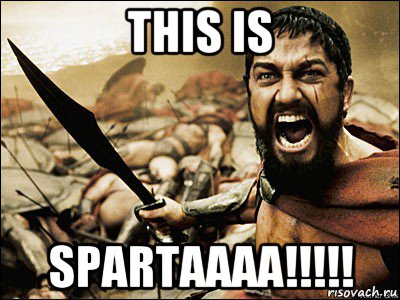 this is spartaaaa!!!!!, Мем Это Спарта