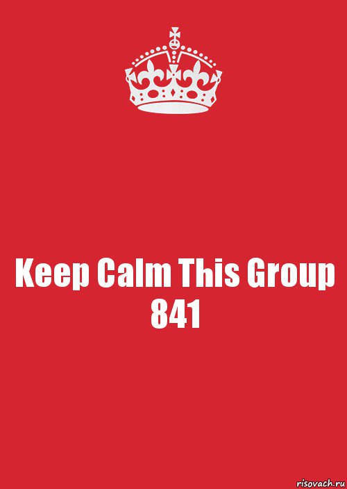 Keep Calm This Group 841, Комикс Keep Calm 3