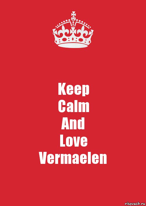 Keep
Calm
And
Love
Vermaelen, Комикс Keep Calm 3