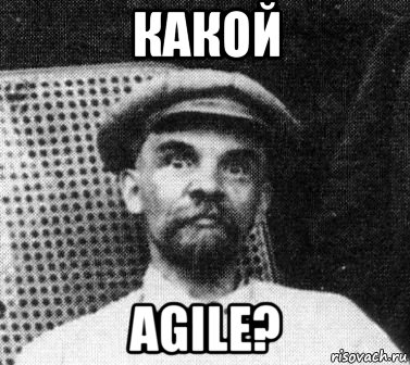 какой agile?, Мем   Ленин удивлен