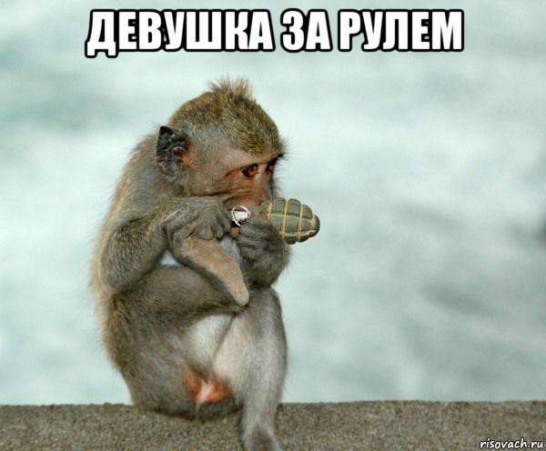 девушка за рулем 