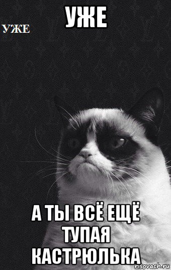уже а ты всё ещё тупая кастрюлька, Мем А ты до сих пор ничего не сделал