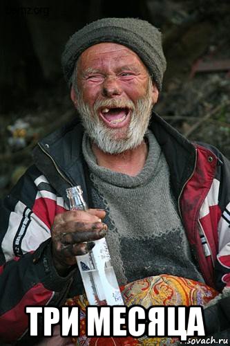  три месяца