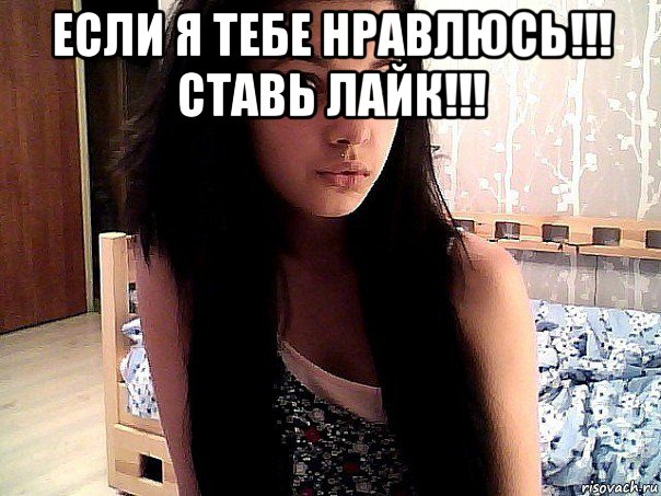 если я тебе нравлюсь!!! ставь лайк!!! , Мем Каму я нравлюсь ставь лайк