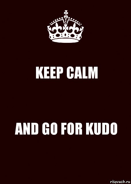 KEEP CALM AND GO FOR KUDO, Комикс keep calm