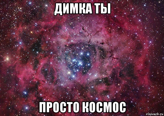 димка ты просто космос, Мем Ты просто космос