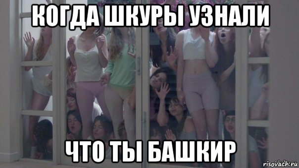 когда шкуры узнали что ты башкир, Мем Шкуры узнали