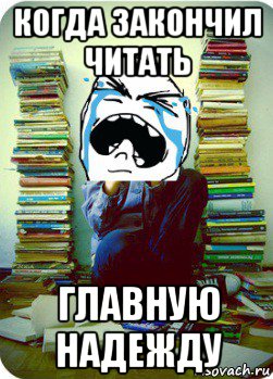 когда закончил читать главную надежду, Мем Типовий десятикласник