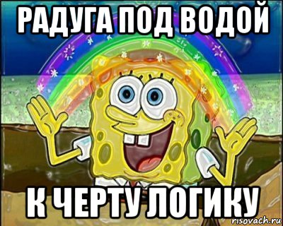 радуга под водой к черту логику, Мем Fuck logick