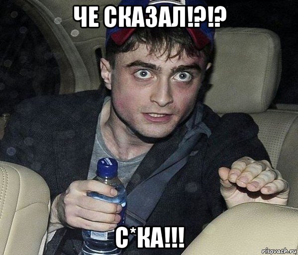 че сказал!?!? с*ка!!!, Мем к