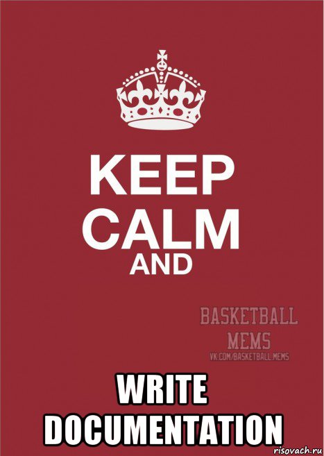  write documentation