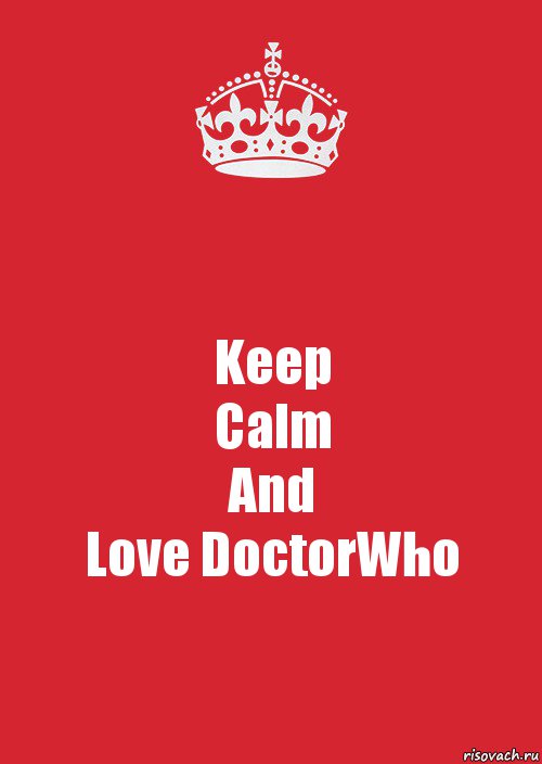 Keep
Calm
And
Love DoctorWho, Комикс Keep Calm 3