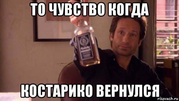 то чувство когда костарико вернулся