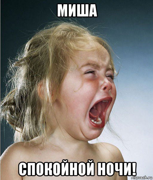 миша спокойной ночи!, Мем не пожелал спокойной ночи