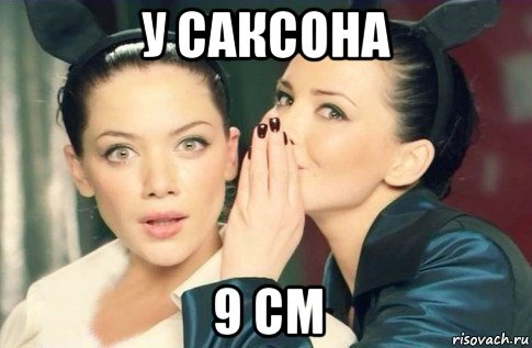 у саксона 9 см, Мем  Он