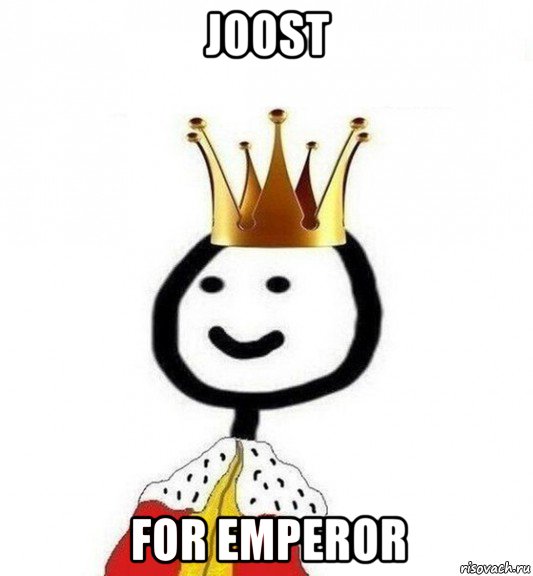 joost for emperor, Мем Теребонька Царь