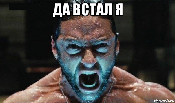 да встал я , Мем выф