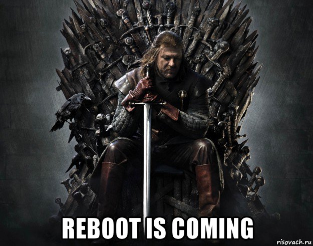  reboot is coming
